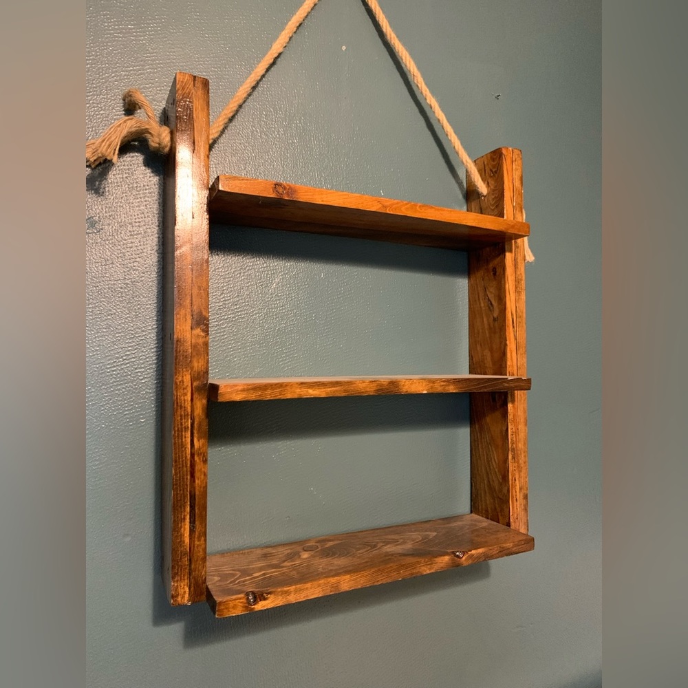 Handcrafted shelf!